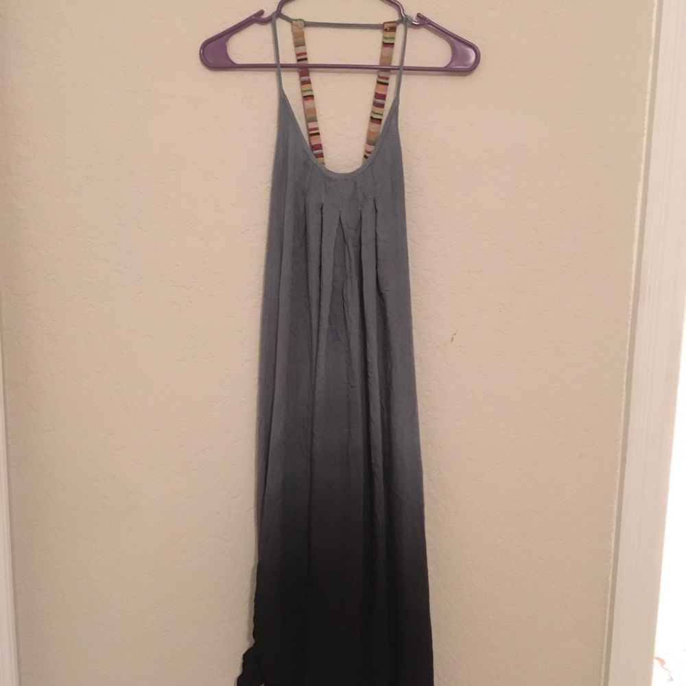 Ombré maxi dress